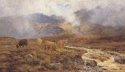 Louis bosworth hurt On Rannoch Moor (mk37) china oil painting reproduction